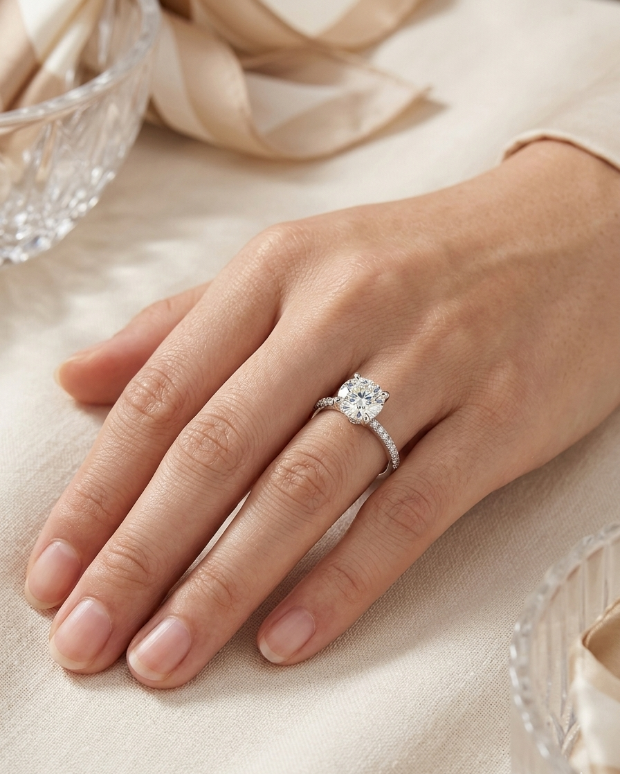 MABEL ring w/ side dia