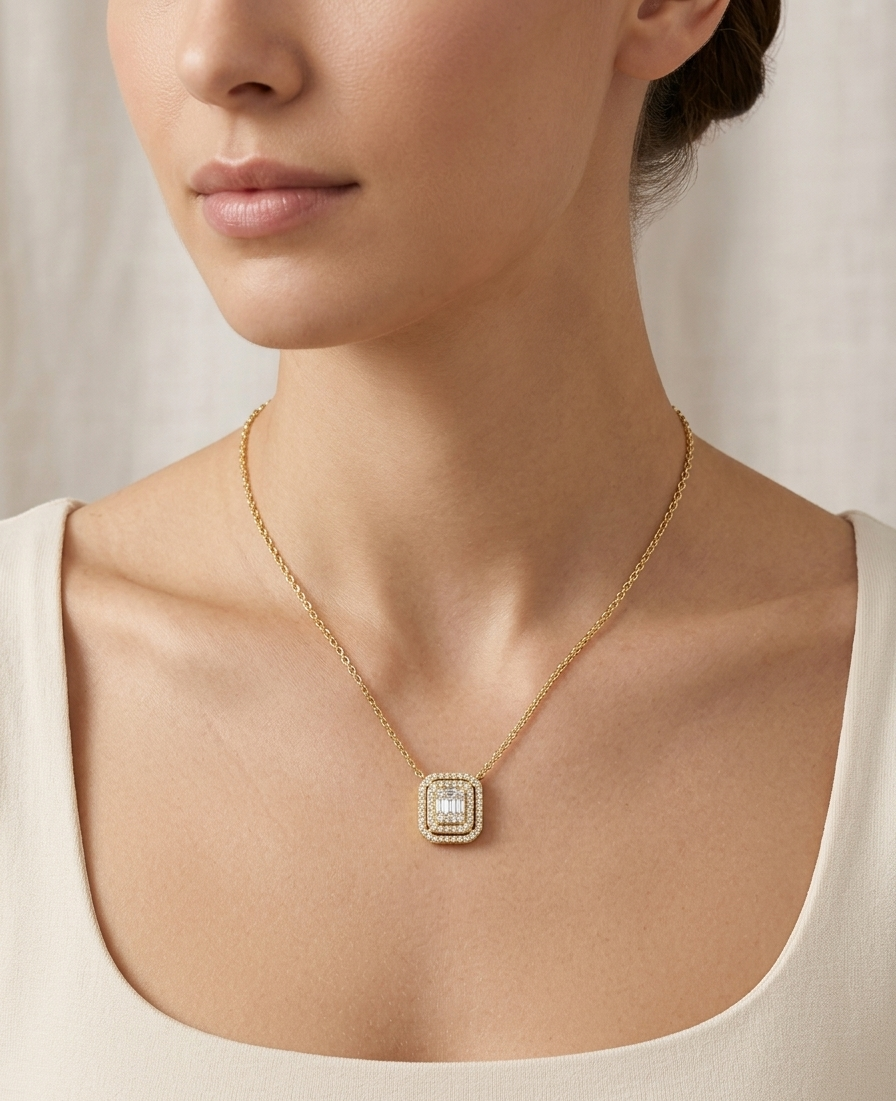 JULIET Halo Necklace