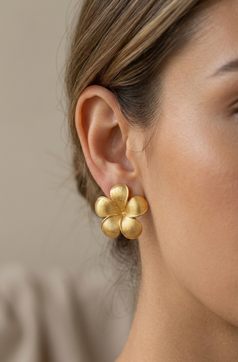ROSA Plumeria Earrings