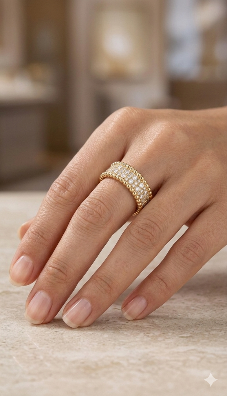 CHARLOTTE Intricate Diamond Ring