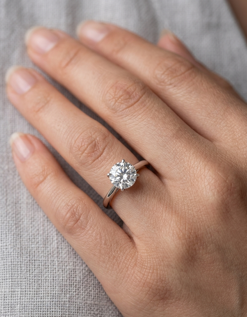 PAIGE Solitaire ring