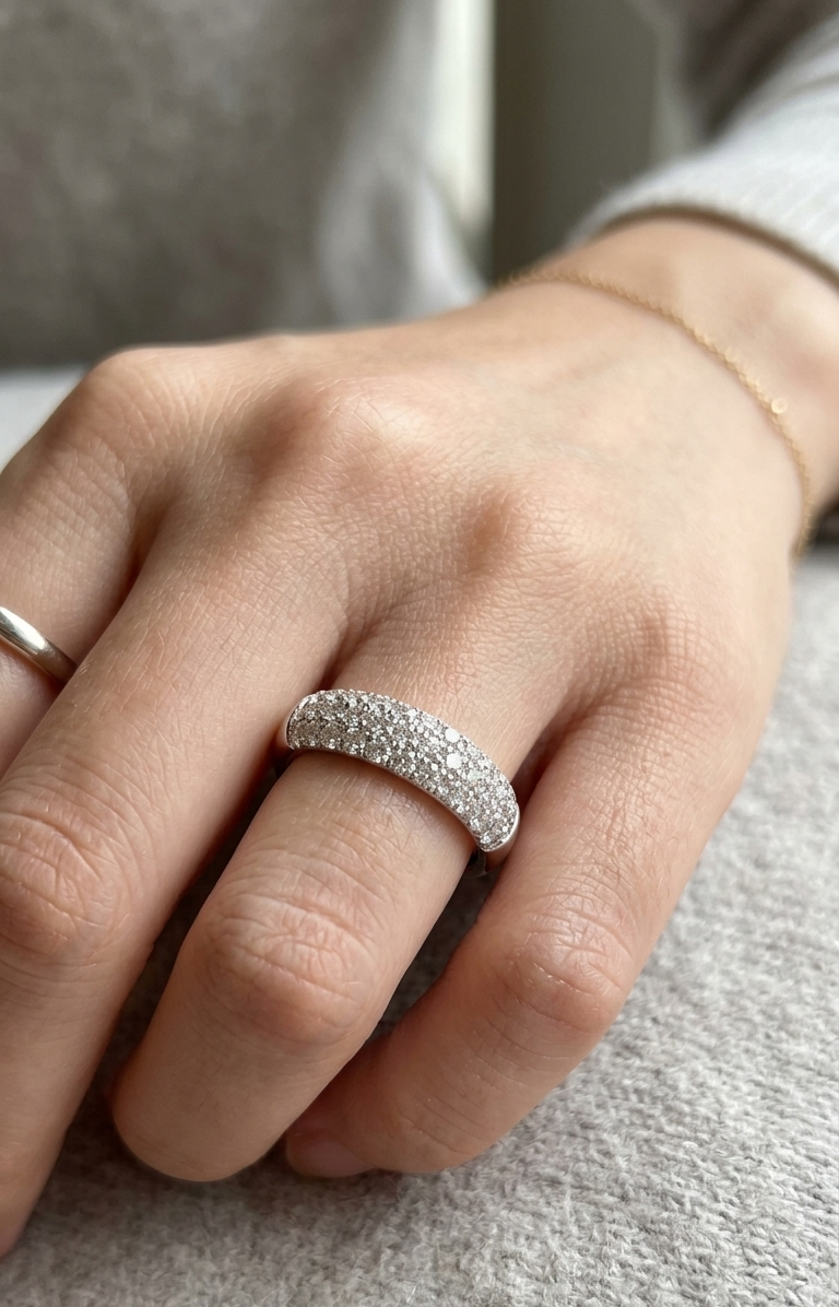 MARGOT Pave Eternity Ring