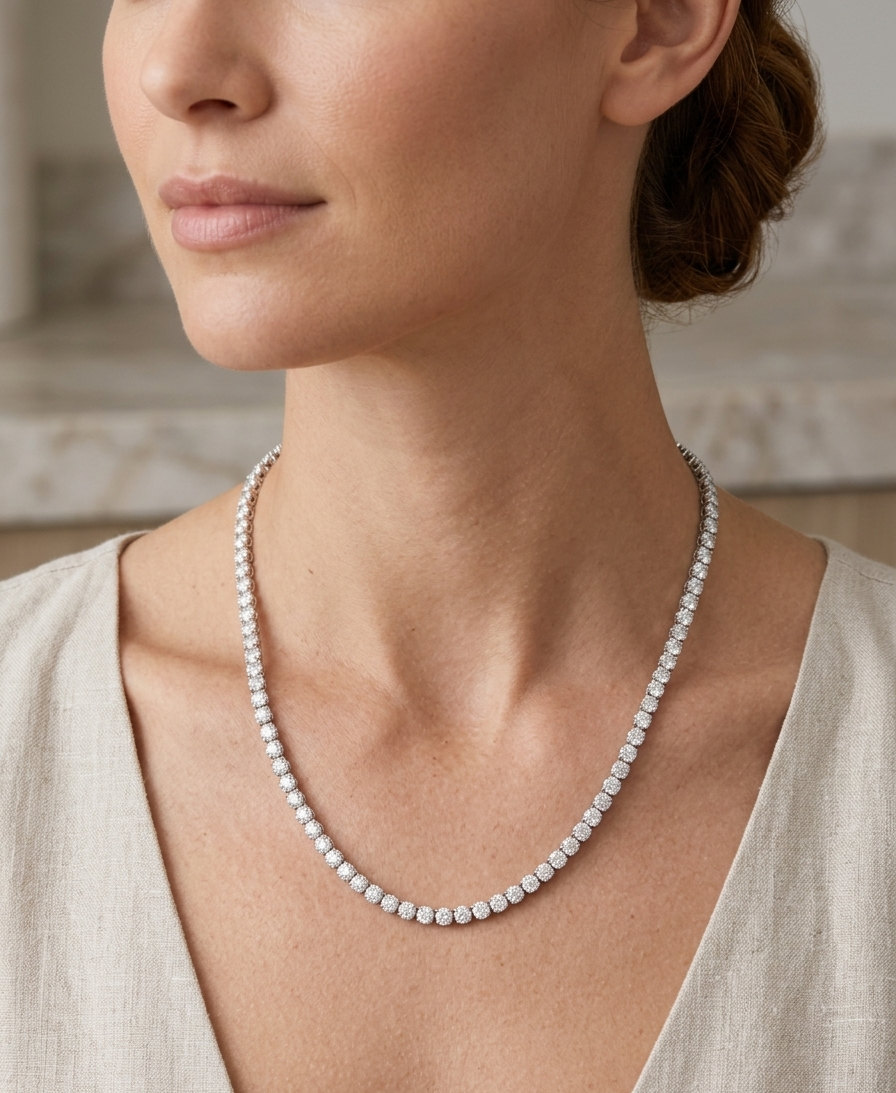 DAZE Tennis Necklace