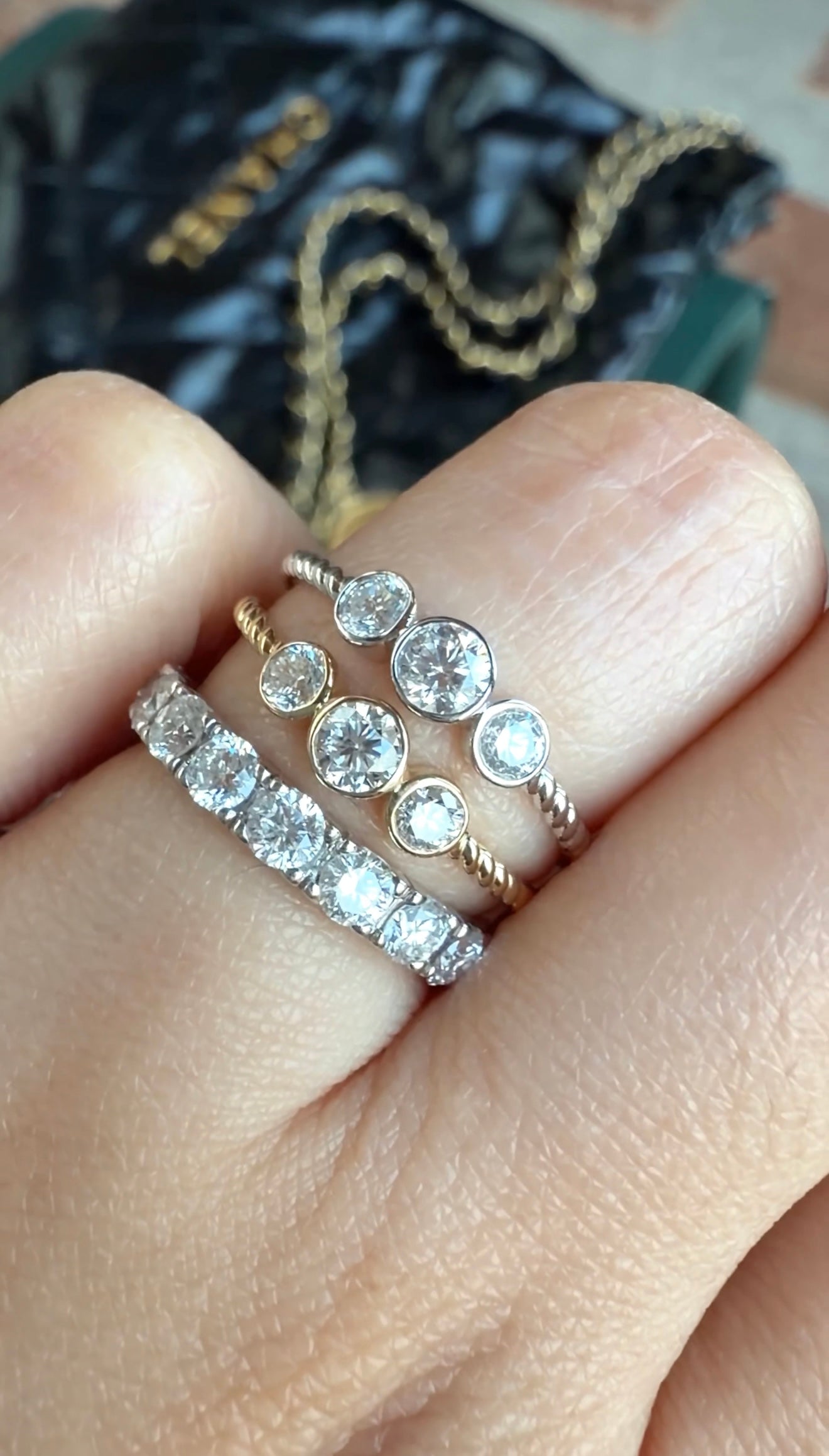 Icon Bezel Yellow Gold Ring