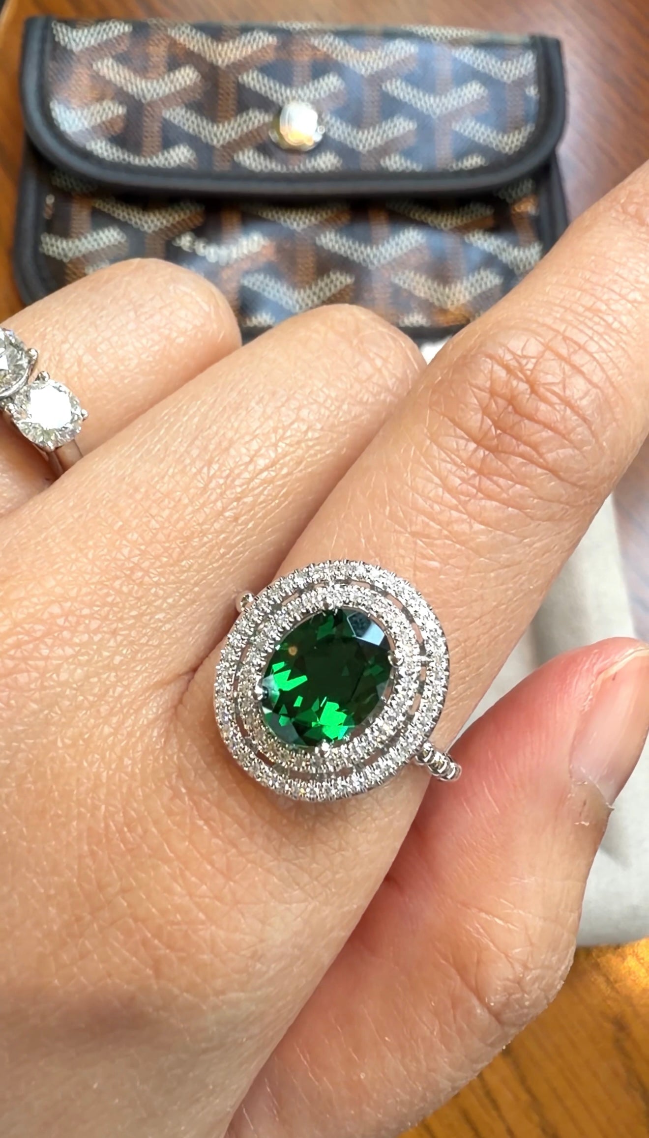 Elara Emerald Ring