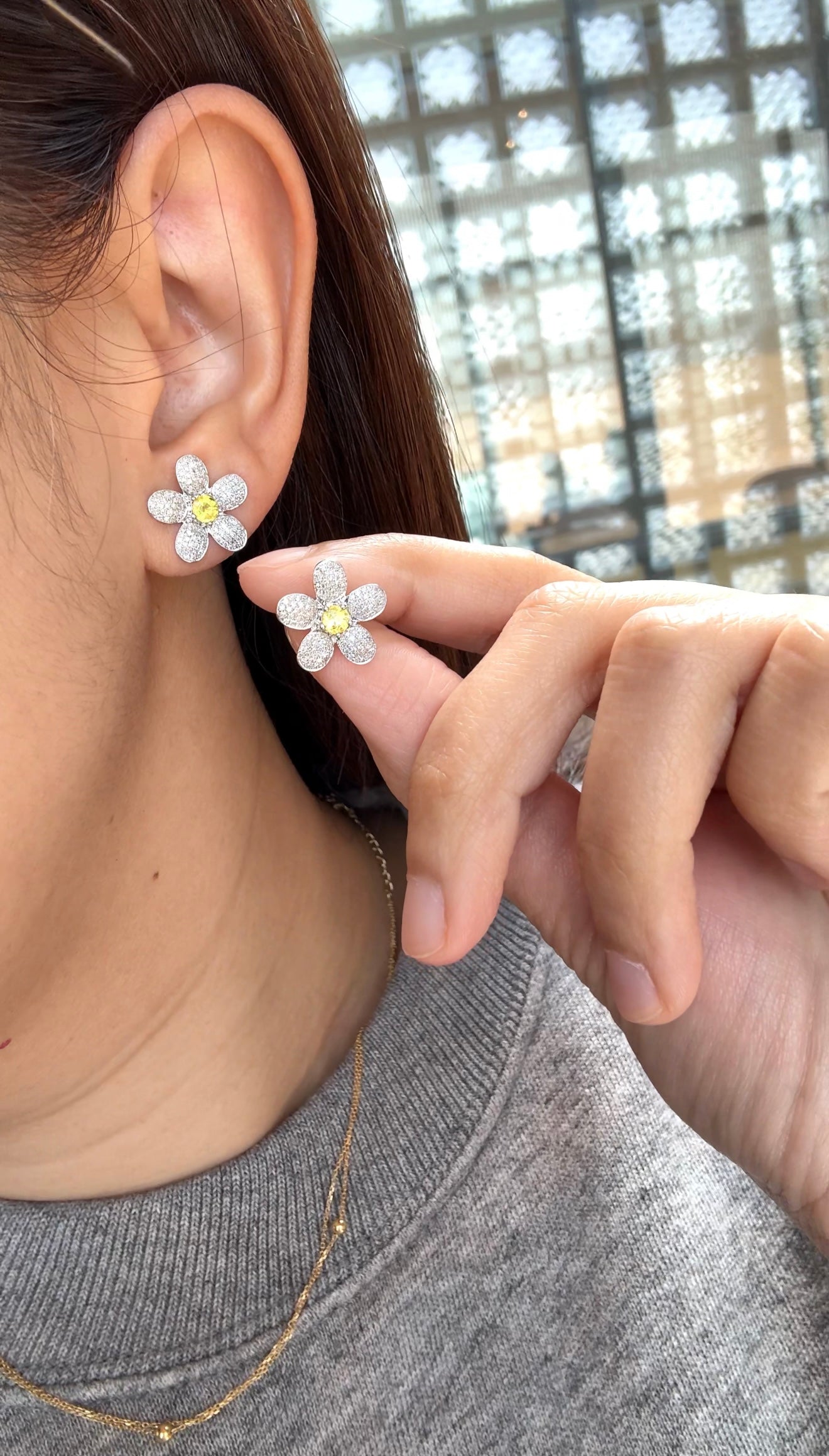 Lily Flower Earrings