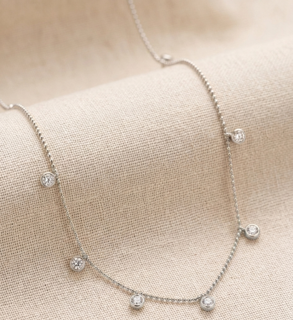 JORI Station Necklace WG