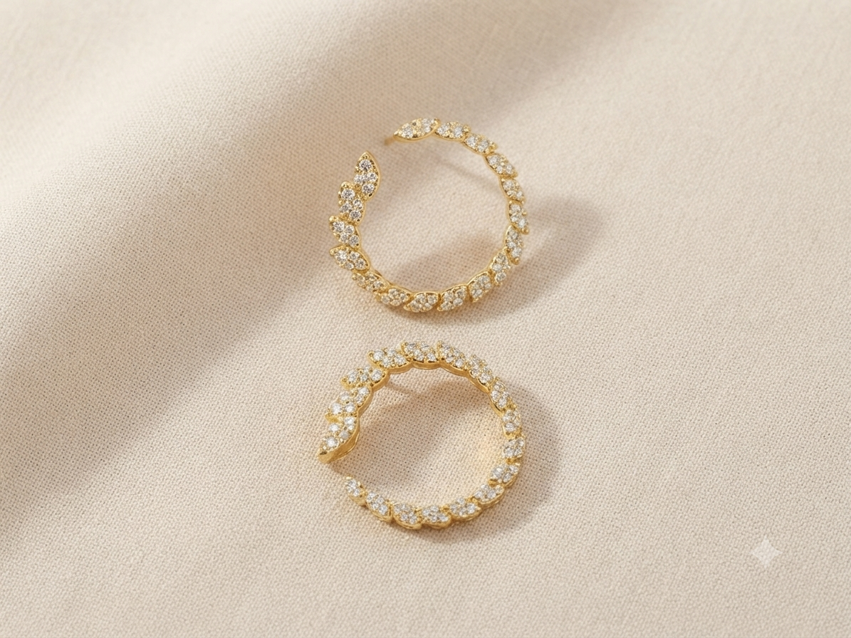 LADY Hoop Earrings (no description yet)