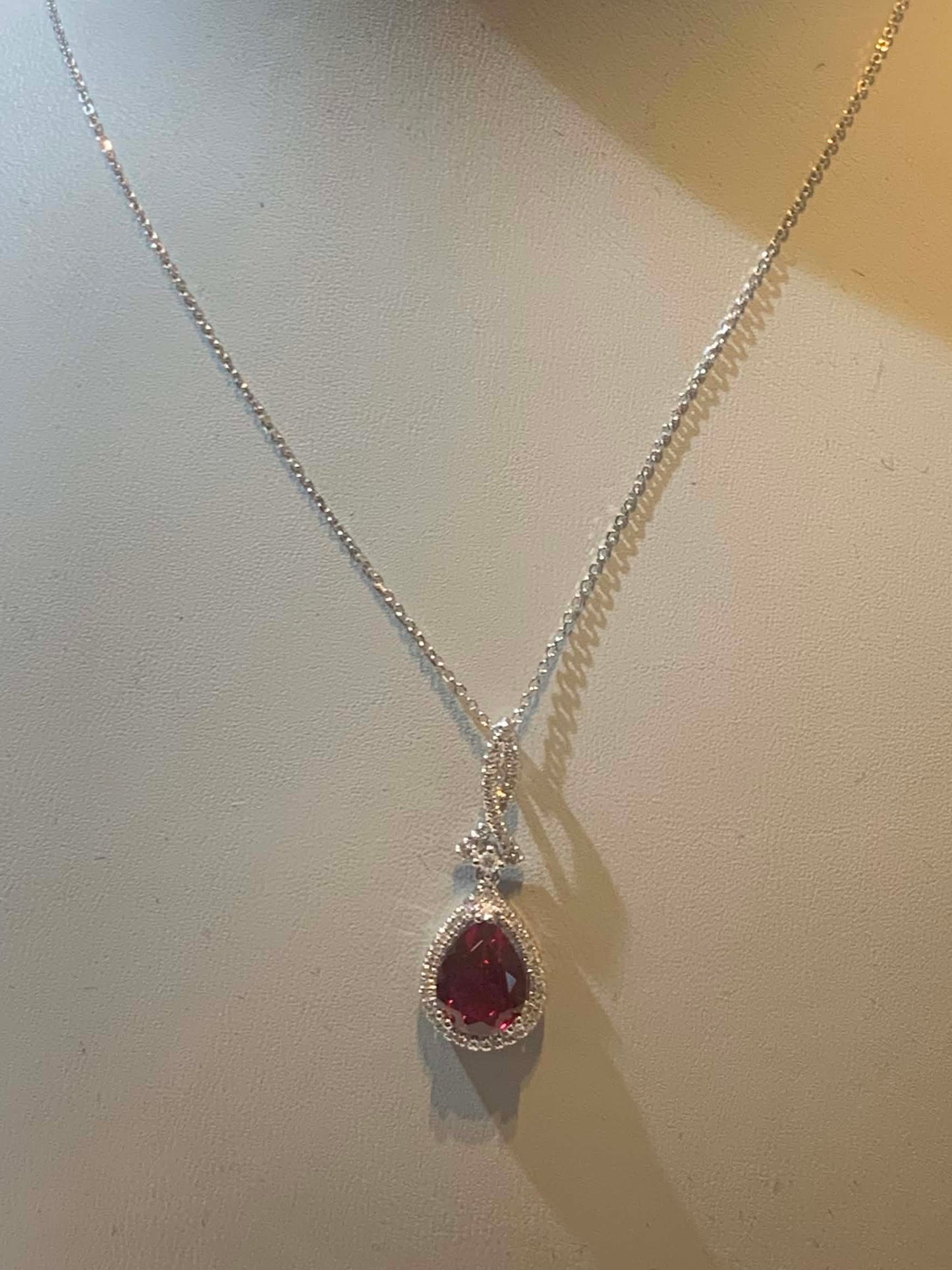 CRIMSON Ruby Necklace