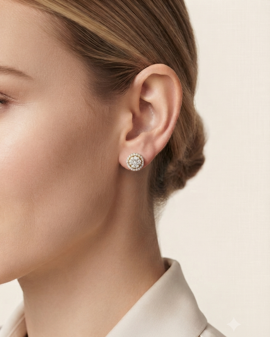 SOL Illusion Stud Earrings