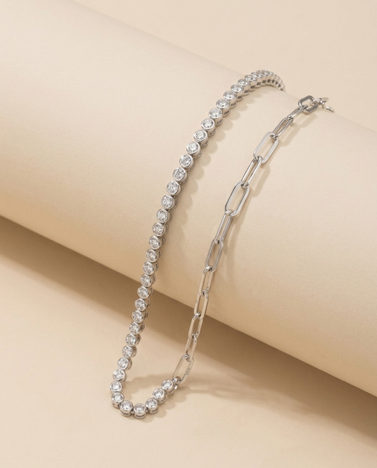 MEGAN Half Tennis Bracelet