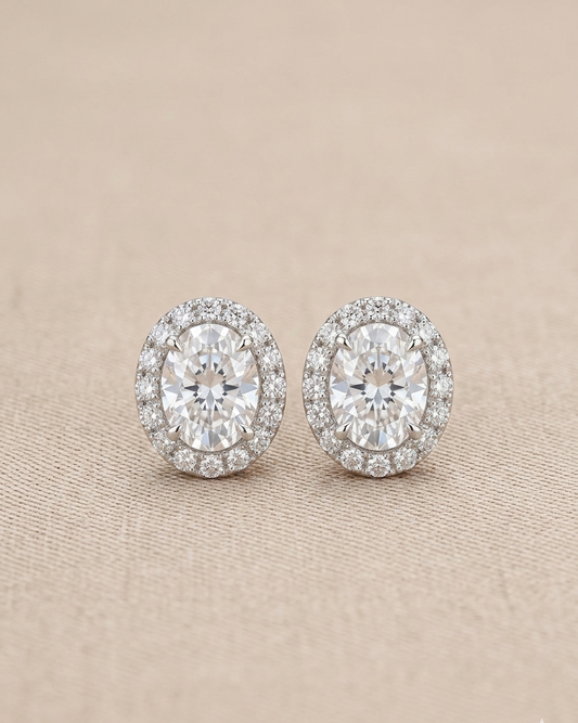WILLA Oval w/Side stone