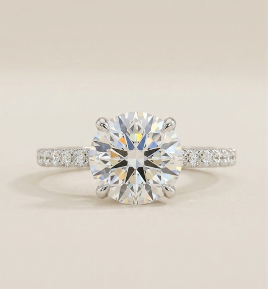 OLIVIA Elegant Diamond Round Ring