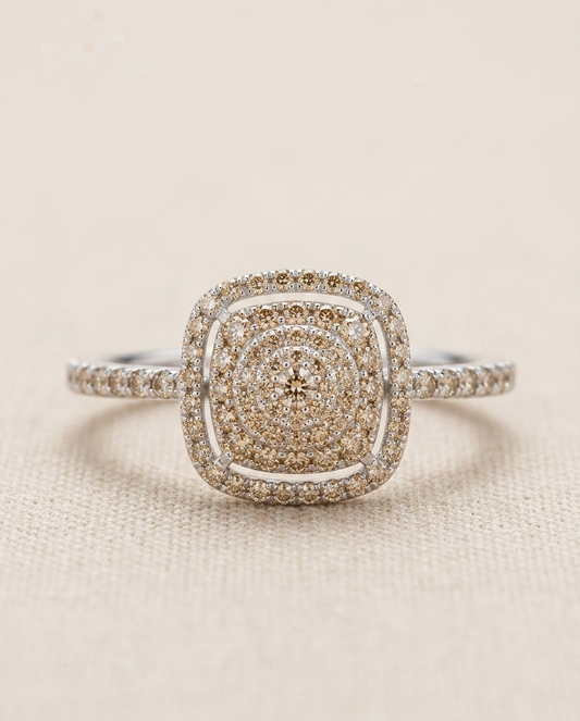 ZOEY Cushion-cut Ring