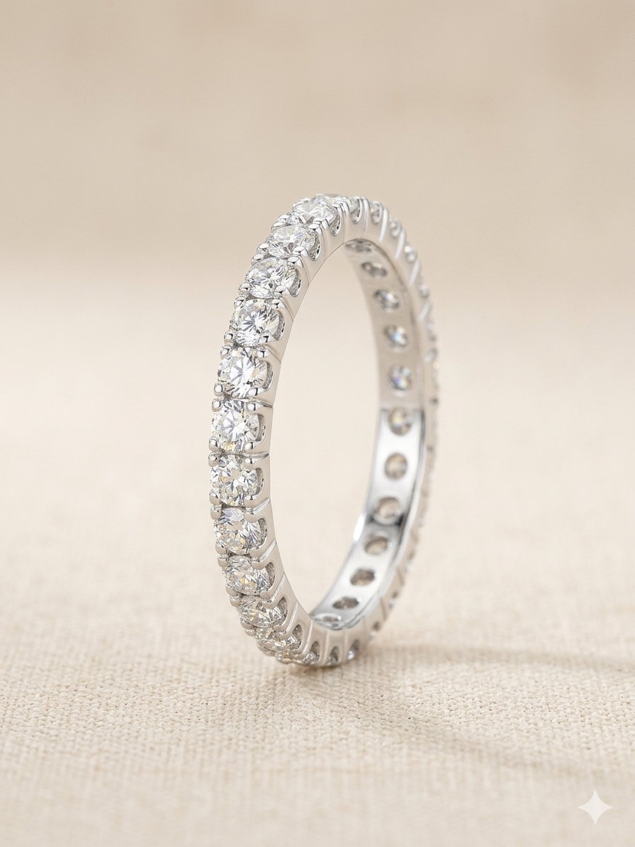 EYA Full Eternity Ring 1CTW