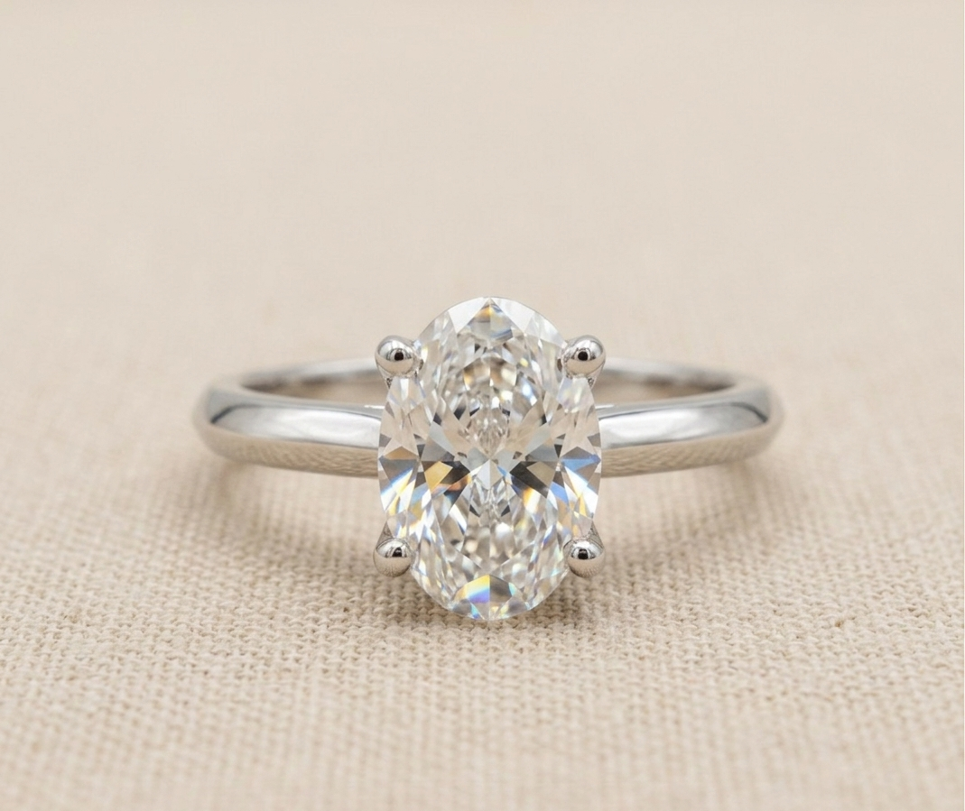 STORM Oval Diamond Ring