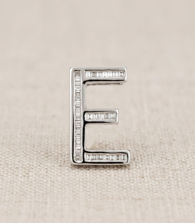 Letty E Diamond Pendant