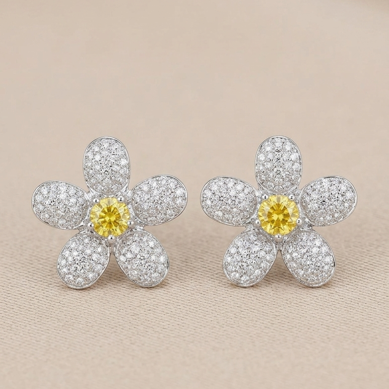 Lily Flower Earrings