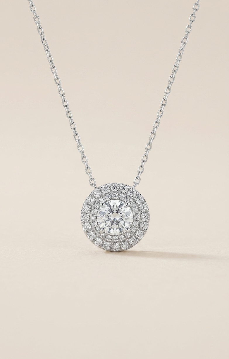 BLAIRE Diamond White Gold Necklace