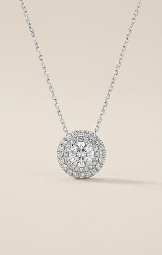 BLAIRE Diamond White Gold Necklace