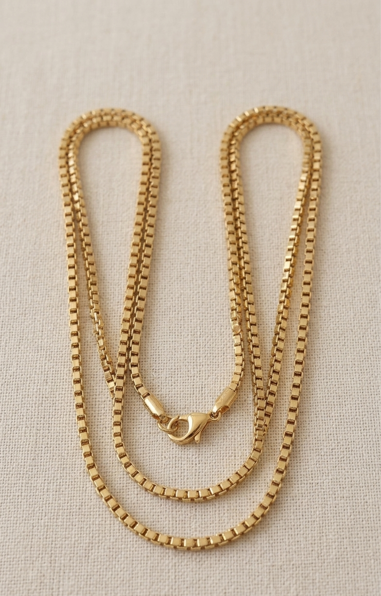MONET Yellow Gold Necklace