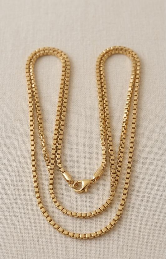 MONET Yellow Gold Necklace