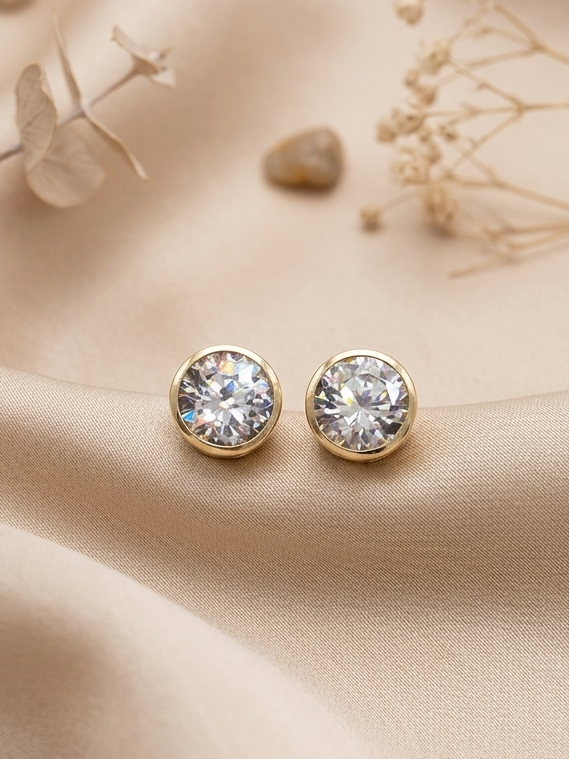 ORY Cubic Zirconia Earrings (2)
