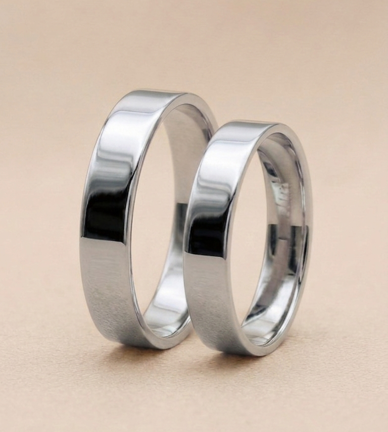 Harmony Couple Ring Set