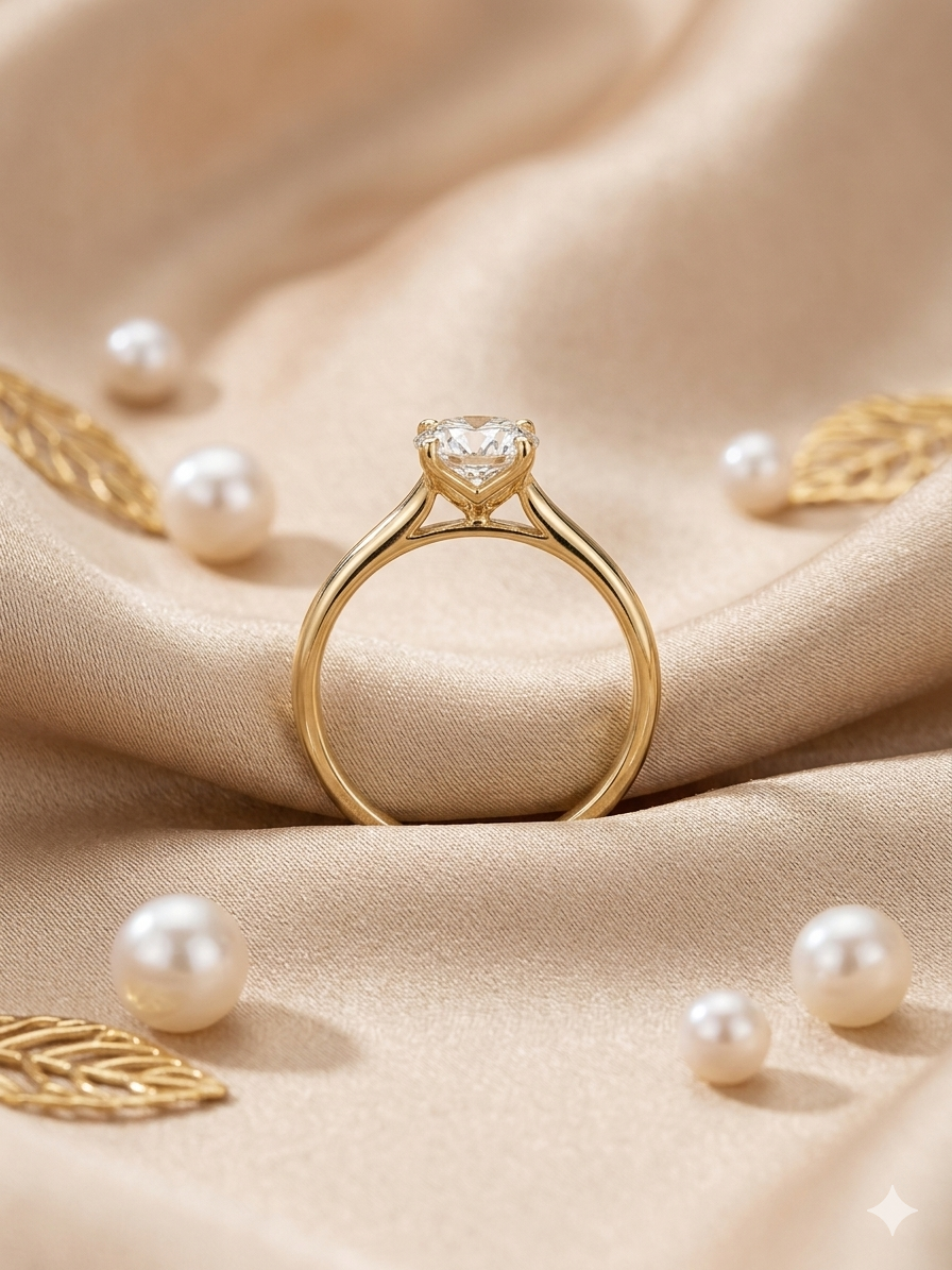 ARABELLA Yellow Gold Diamond Ring