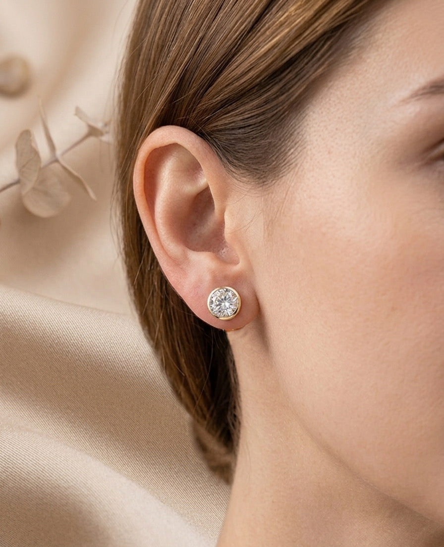 ORY Cubic Zirconia Earrings (2)