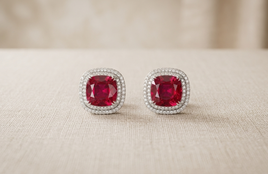 JEWEL Ruby earrings