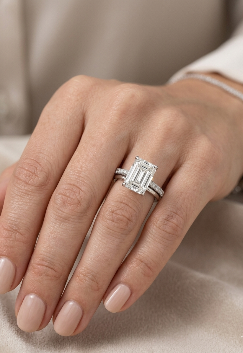 STAE Emerald-Cut Ring