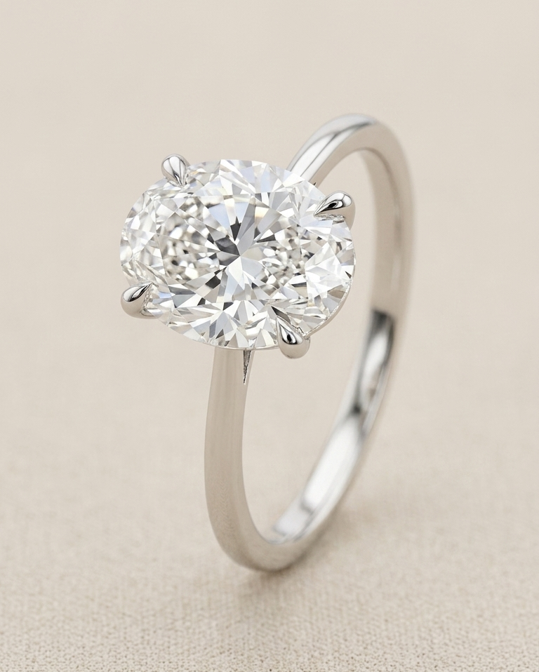 TARA 2 Carat LGD Oval Ring