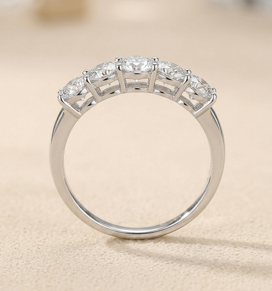 Ysa Half-Eternity Ring