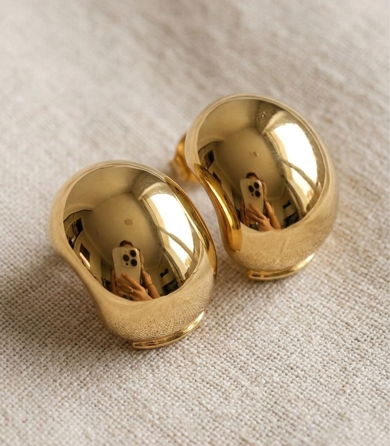 JERICA Chunky Dome Earrings