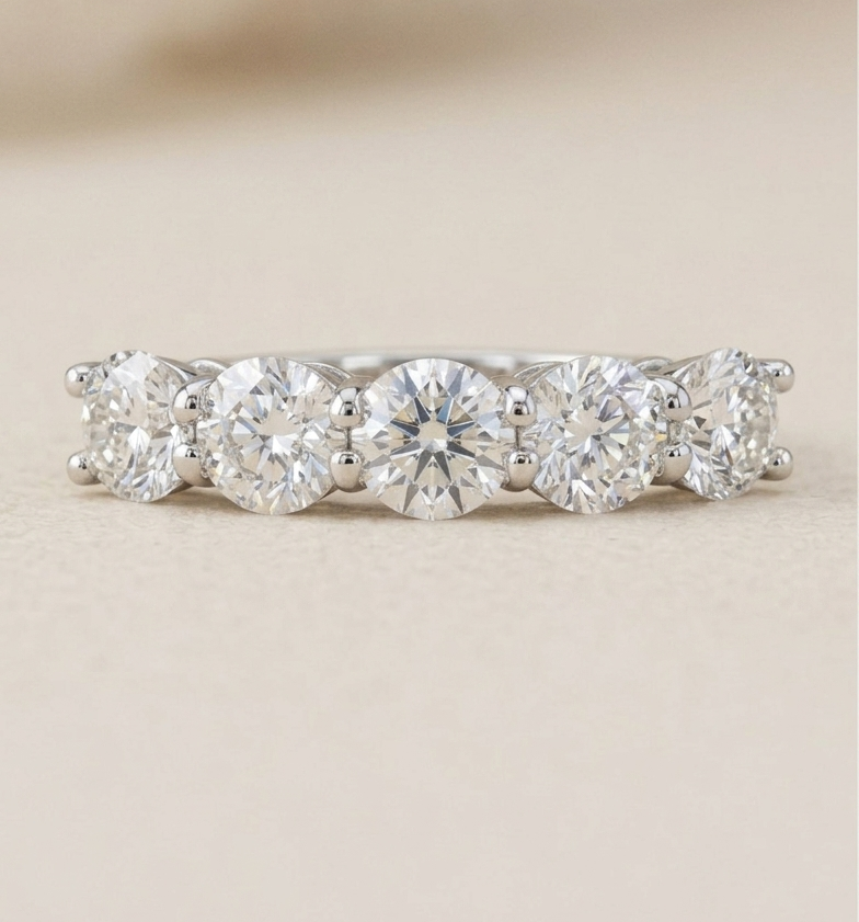 Ysa Half-Eternity Ring