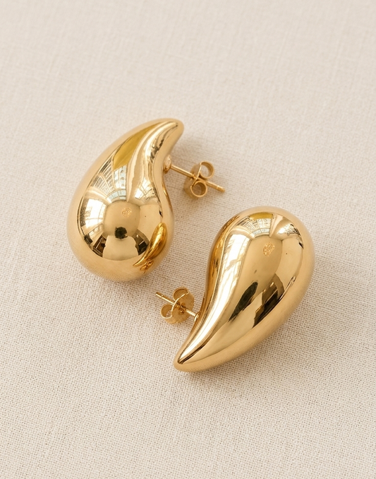 LANA Golden Teardrop Earrings
