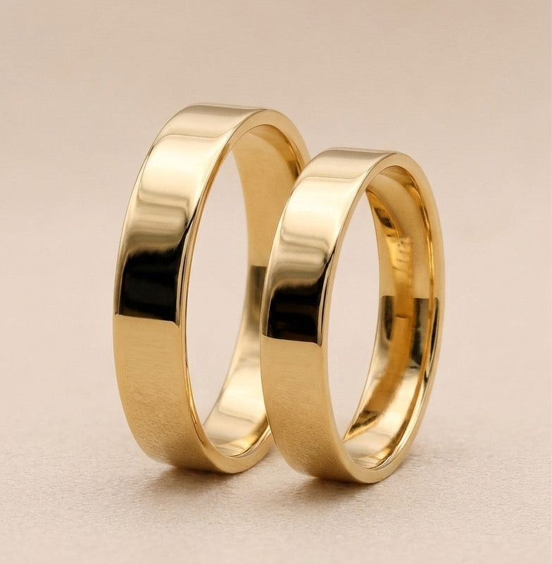 Harmony Couple Ring Set
