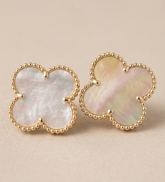Dana Clover MOP Earrings