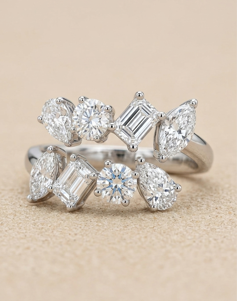 Valerie Statement Diamond Ring