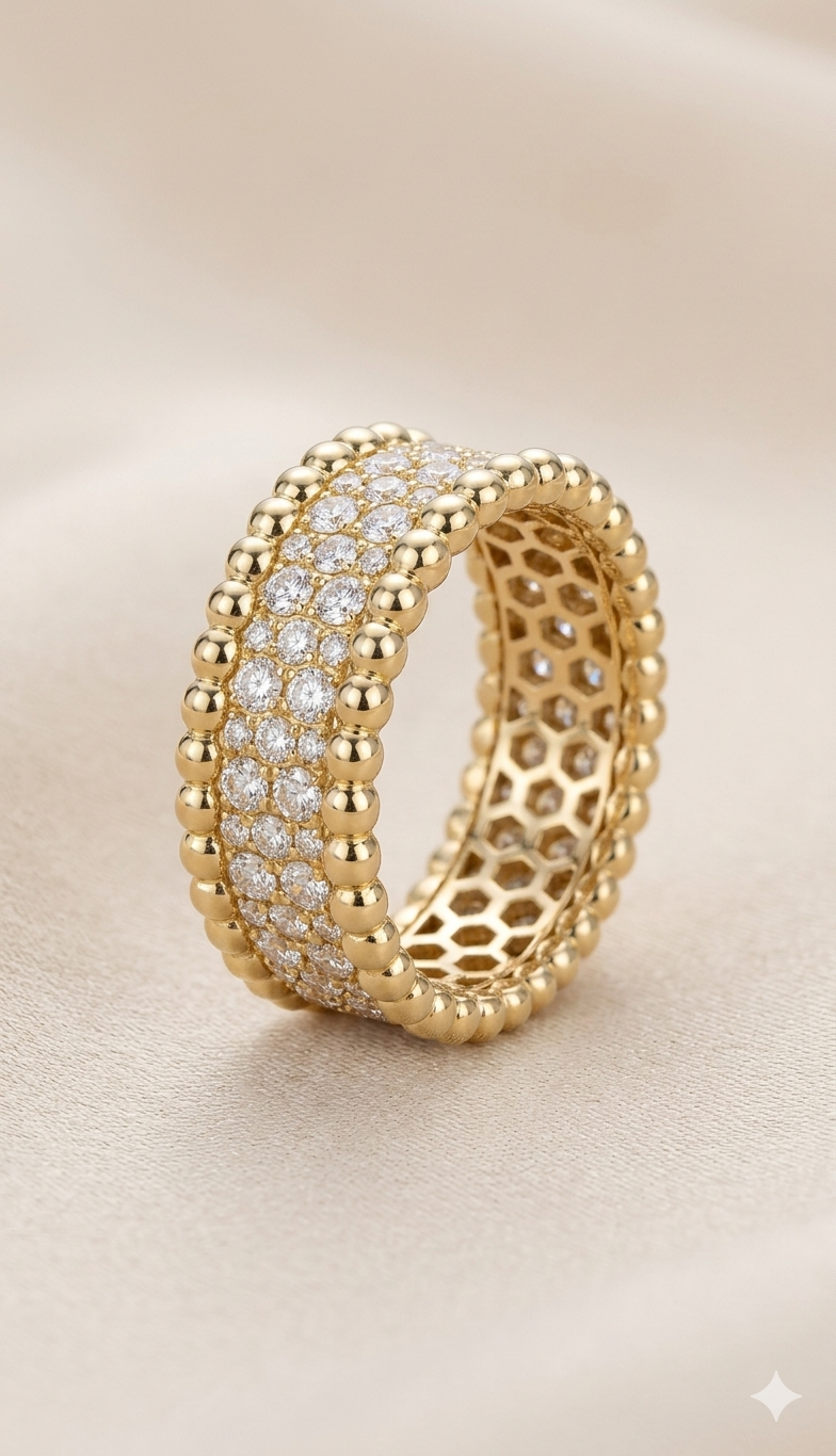 CHARLOTTE Intricate Diamond Ring