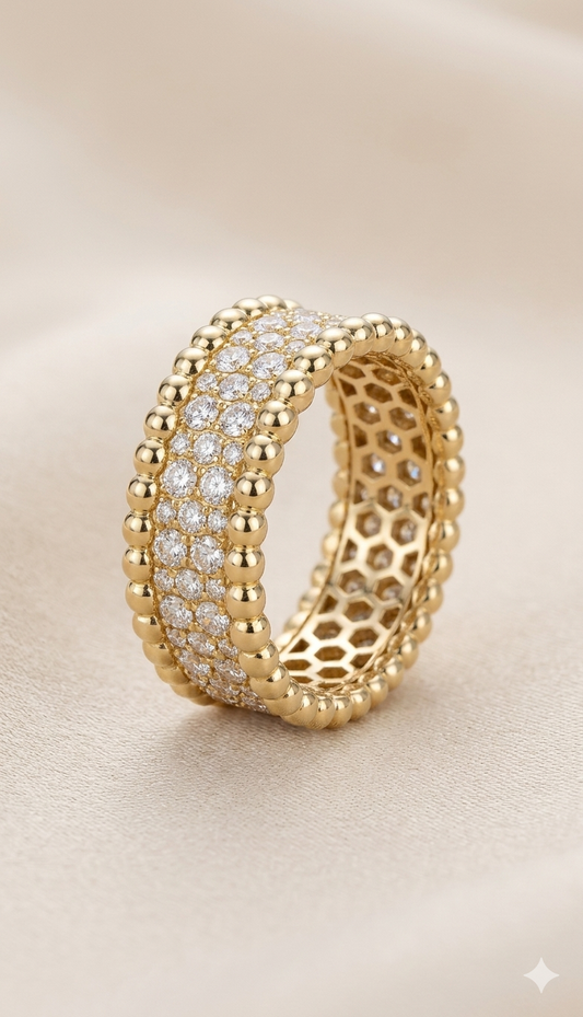 CHARLOTTE Intricate Diamond Ring