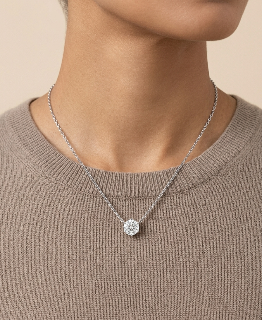 SOLE Diamond Necklace