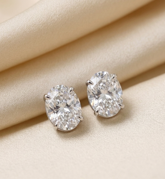 LUCY Oval earrings