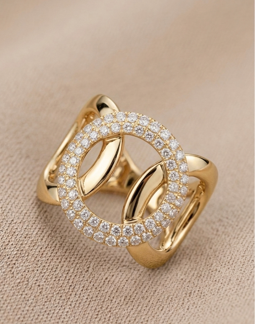 ANYA Statement Ring (YG)