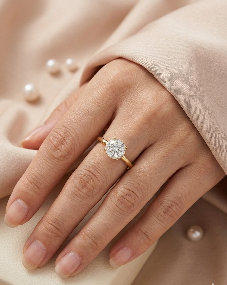 ARABELLA Yellow Gold Diamond Ring