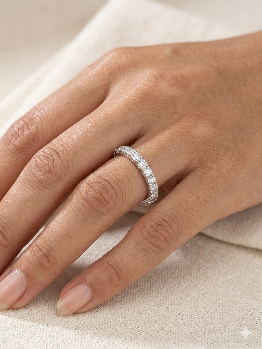 EYA Full Eternity Ring 1CTW