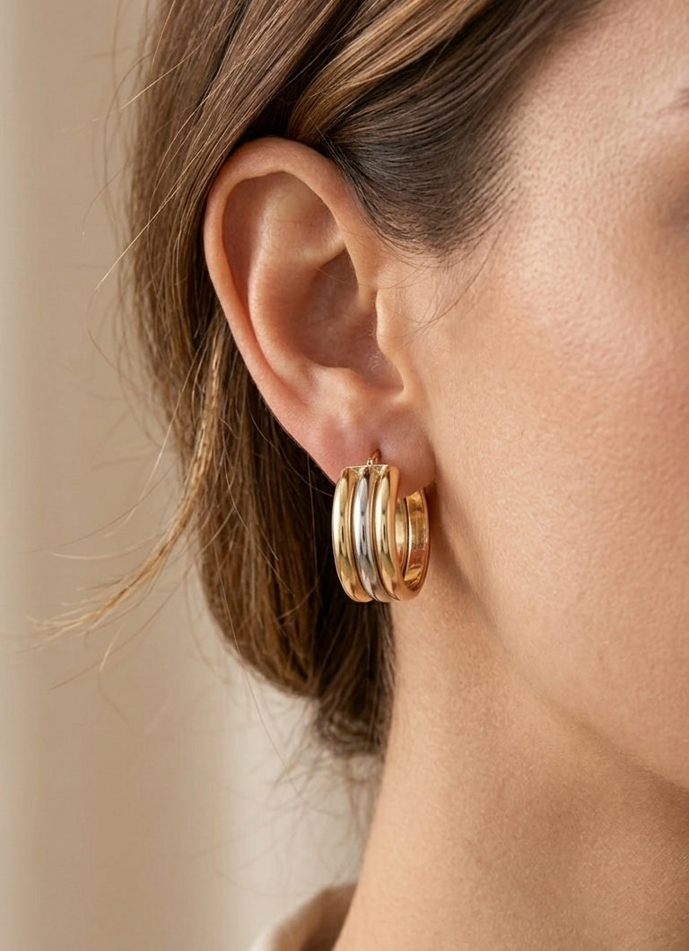 Aurea Hoop Earrings