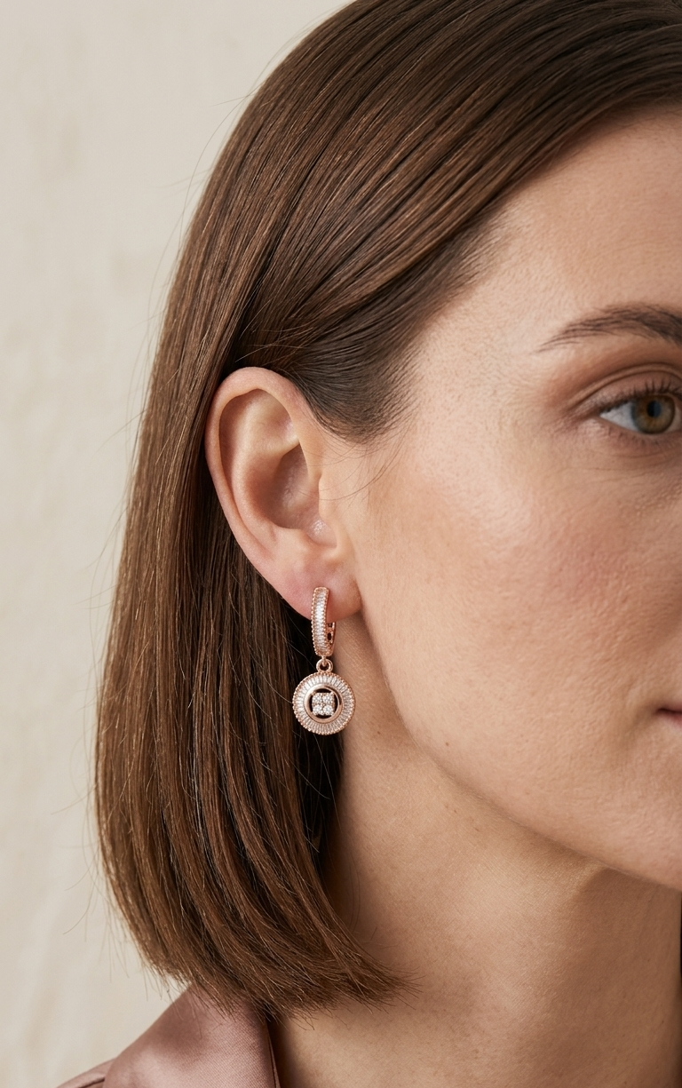 BELICIA Diamond Dangling Earrings
