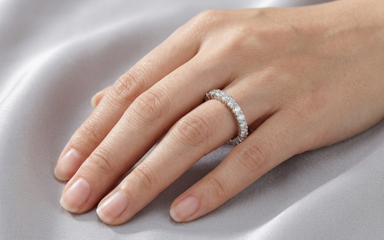 TOPAE SET Hoop Earrings and Ring